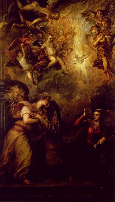 Annunciation srt, TIZIANO Vecellio